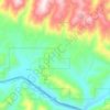 De Borgia topographic map, elevation, terrain