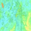 Calhoun topographic map, elevation, terrain