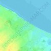 Lion-sur-Mer topographic map, elevation, terrain