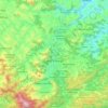 Nova Friburgo topographic map, elevation, terrain