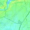 Parulan topographic map, elevation, terrain