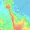 Western Bay of Plenty District topographic map, elevation, terrain