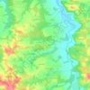 Bascous topographic map, elevation, terrain