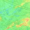 Laakdal topographic map, elevation, terrain