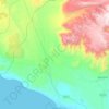 Lomas topographic map, elevation, terrain