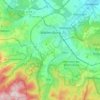 Mattersburg topographic map, elevation, terrain