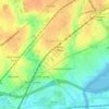 Ridley Park topographic map, elevation, terrain