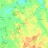 Champniers topographic map, elevation, terrain