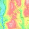 Northwest Harwinton topographic map, elevation, terrain