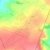 Berestove topographic map, elevation, terrain