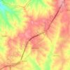 Valmojado topographic map, elevation, terrain