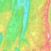 Saint-Agnan-en-Vercors topographic map, elevation, terrain