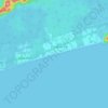 Praia de Guaratuba topographic map, elevation, terrain