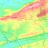 West Sadsbury Township topographic map, elevation, terrain