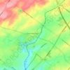 East Norriton Township topographic map, elevation, terrain