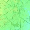 Bridgeville topographic map, elevation, terrain