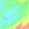 Dila topographic map, elevation, terrain