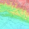 Entwicklungsregion Mitte topographic map, elevation, terrain