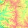 White Oak topographic map, elevation, terrain