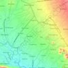 Muntilan topographic map, elevation, terrain