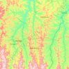 Kenge topographic map, elevation, terrain