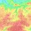 Bousse topographic map, elevation, terrain