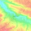 Huliaipole topographic map, elevation, terrain