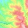 Markaba topographic map, elevation, terrain