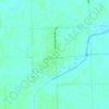 Cissna Park topographic map, elevation, terrain