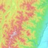 Chakpikarong topographic map, elevation, terrain