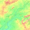 Lunavada Taluka topographic map, elevation, terrain