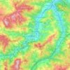 Marzabotto topographic map, elevation, terrain