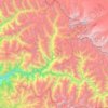 Mugum Karmarong topographic map, elevation, terrain