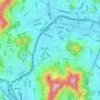 Yeonje-gu topographic map, elevation, terrain