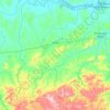 Butiá topographic map, elevation, terrain