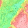 городской округ Курган topographic map, elevation, terrain