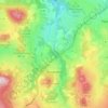 Bessamorel topographic map, elevation, terrain