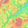 55743 topographic map, elevation, terrain