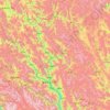 མཁར་རོ་ཆུས།་་ / 卡若区 / Karub topographic map, elevation, terrain