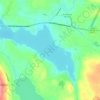 Northwood Lake topographic map, elevation, terrain