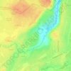 Покровская topographic map, elevation, terrain