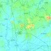 Ma'an topographic map, elevation, terrain