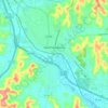 New Philadelphia topographic map, elevation, terrain