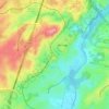 Vinings topographic map, elevation, terrain