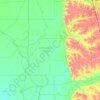 Tallahatchie County topographic map, elevation, terrain