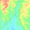Berawa topographic map, elevation, terrain