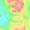 Taos Pueblo topographic map, elevation, terrain