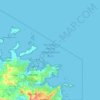 Northeast Marine Management Area topographic map, elevation, terrain