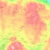 Town of Warren topographic map, elevation, terrain