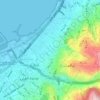 Zalqa topographic map, elevation, terrain